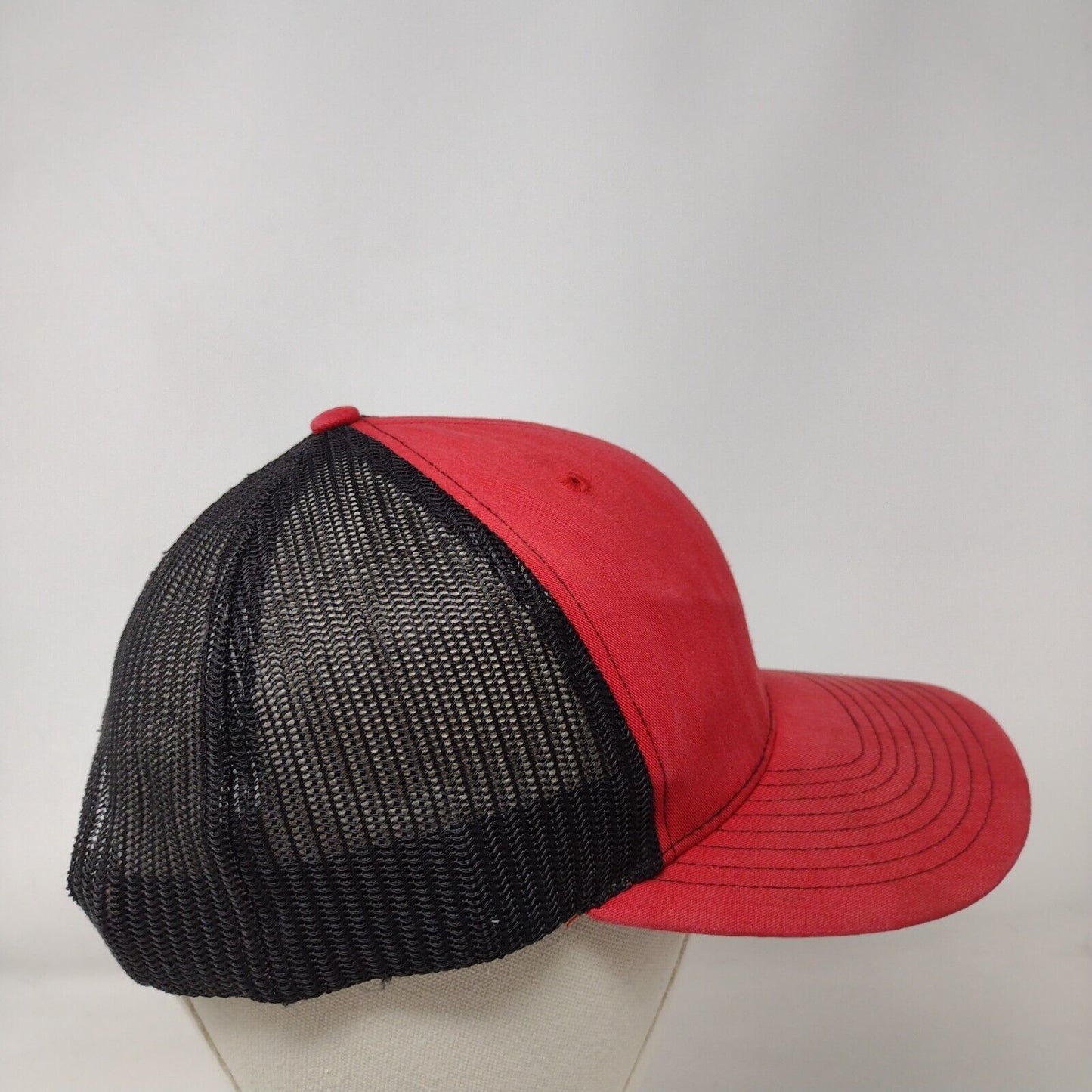 Richardson Snapback Mesh Back Trucker Hat Multi One Size Colorblock