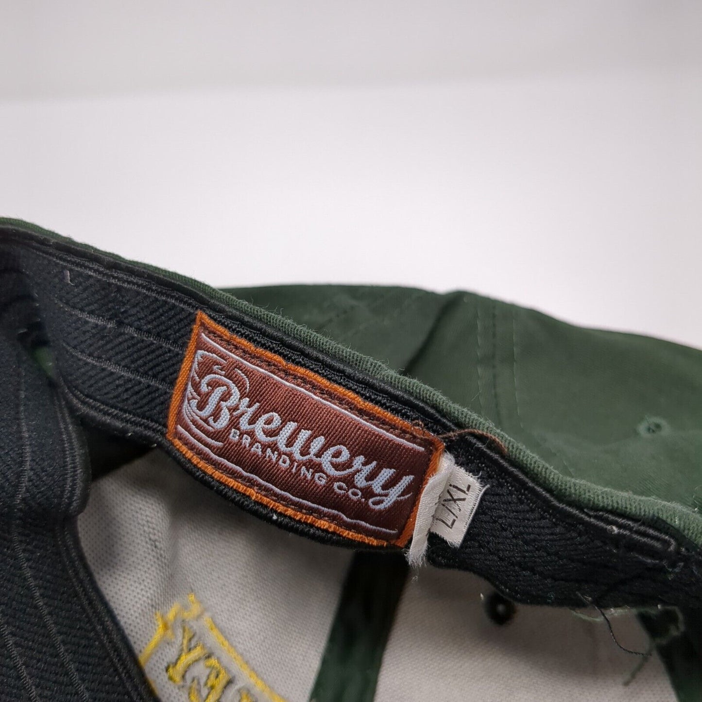 Beer Valley Brewing Company Fitted Hat Green L/XL Embroidered Outdoor
