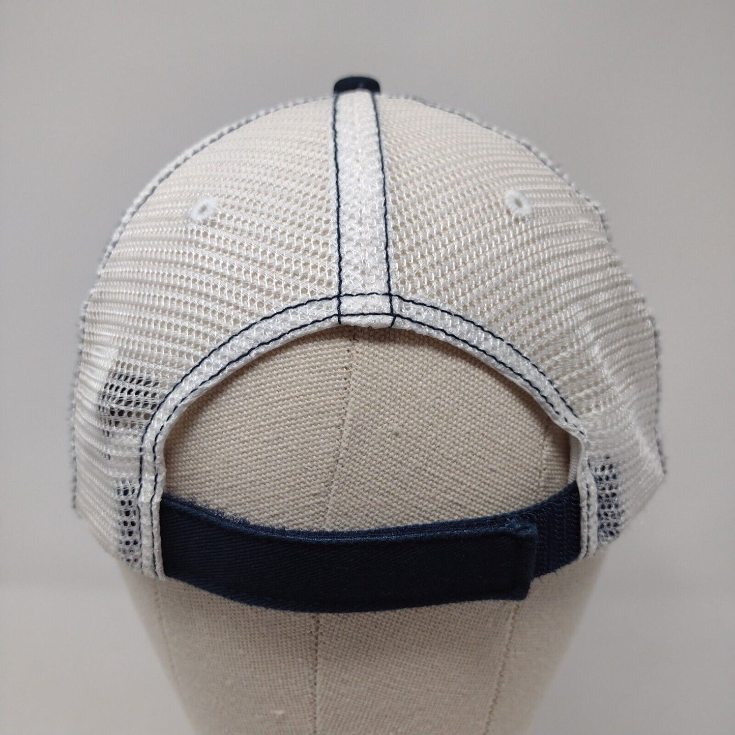 2021 Run Through It Race To Robie Creek Trucker Hat Blue OSFA Mesh Back District