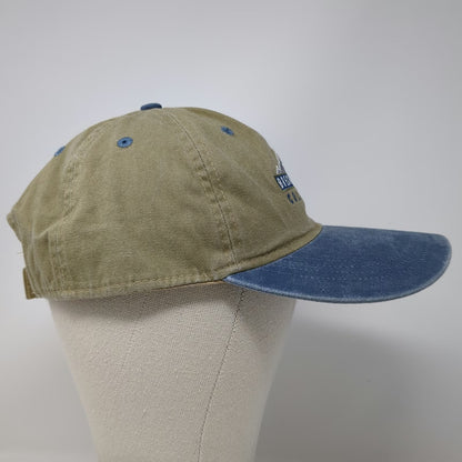 Ouray Breckenridge Colorado Mountain Baseball Cap Brown Blue One Size Hat Strap