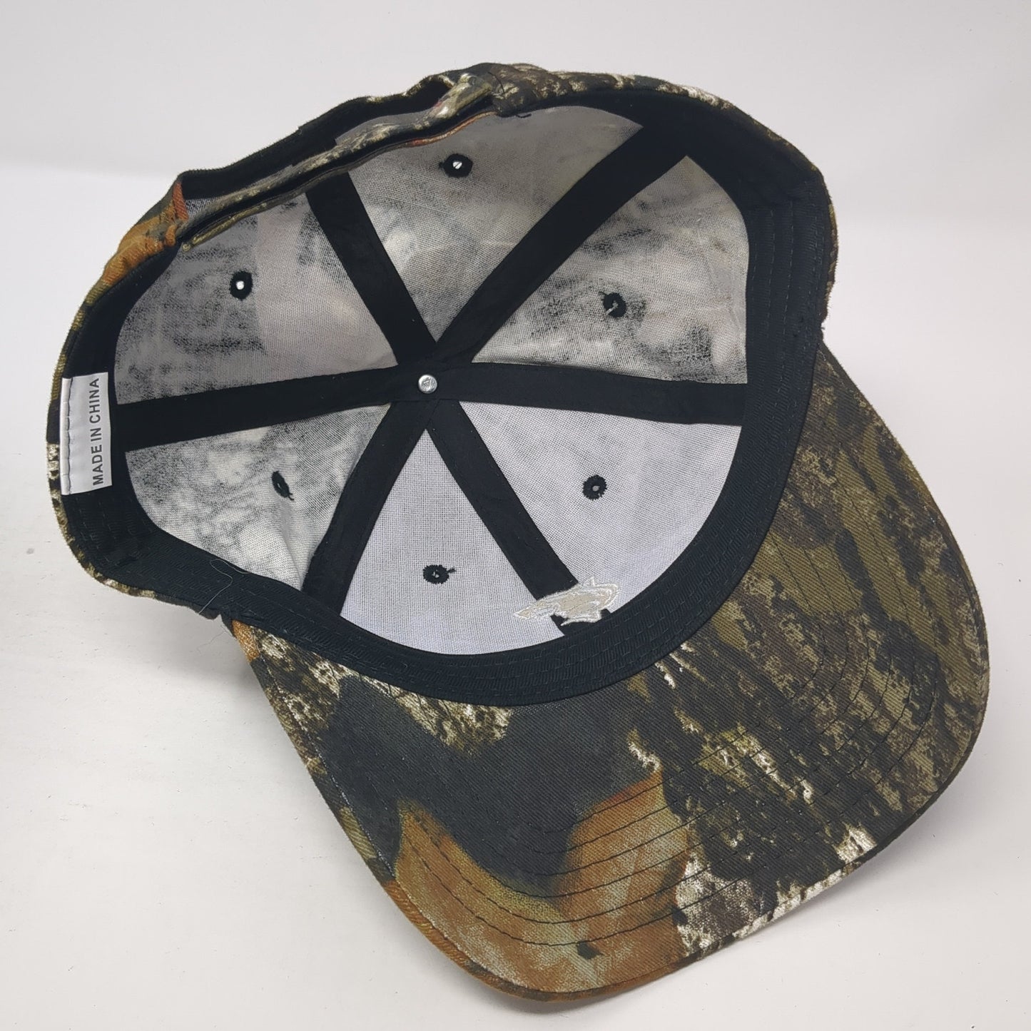 SharkBite Strapback Hat Multicolor One Size Adjustable Camo Hunting
