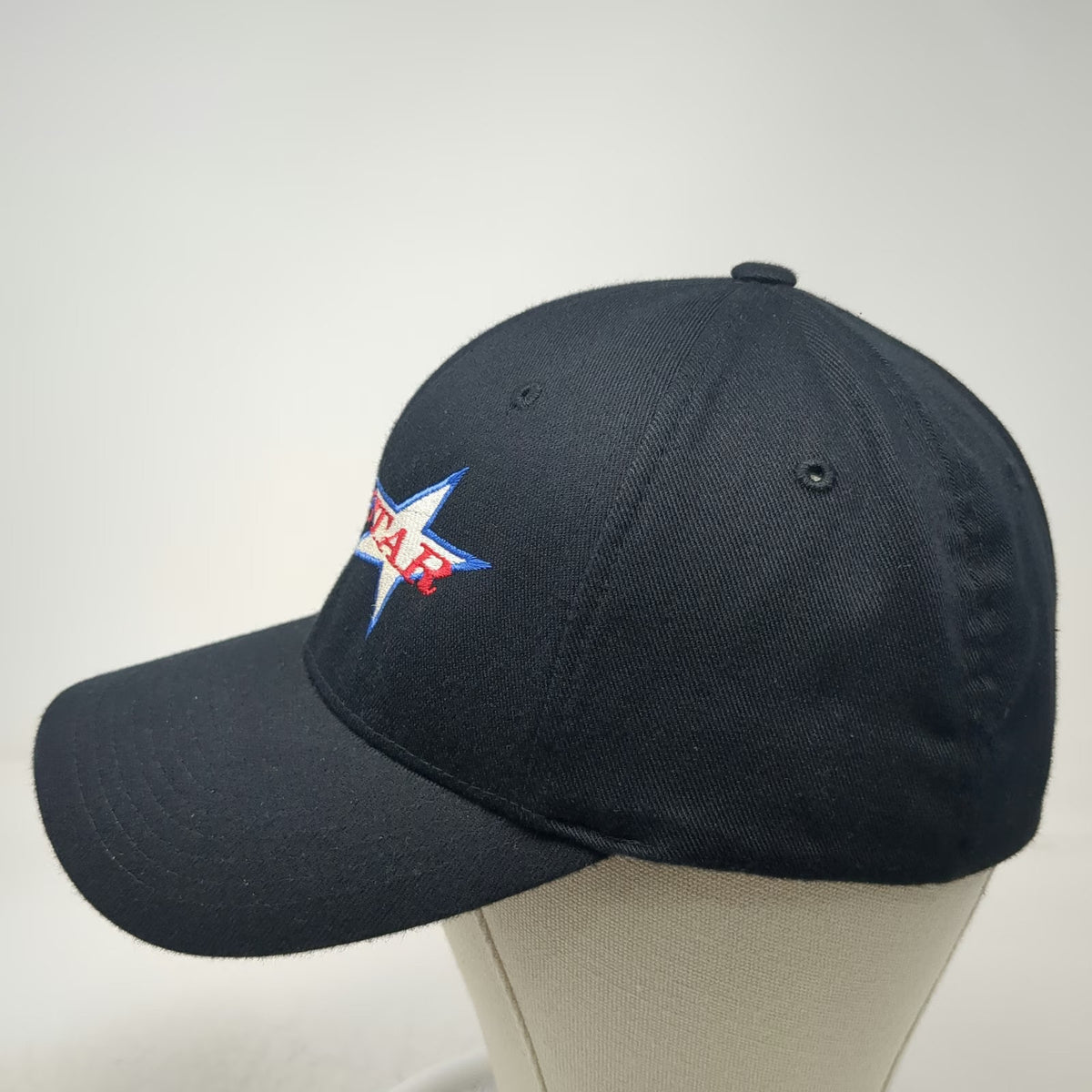 Flexfit Allstar Installations Baseball Cap Black M Fitted Structured Star Hat