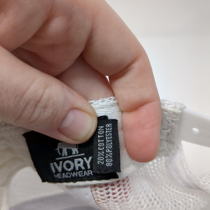 Builders First Source Snapback Trucker Hat Gray One Size Mesh Back