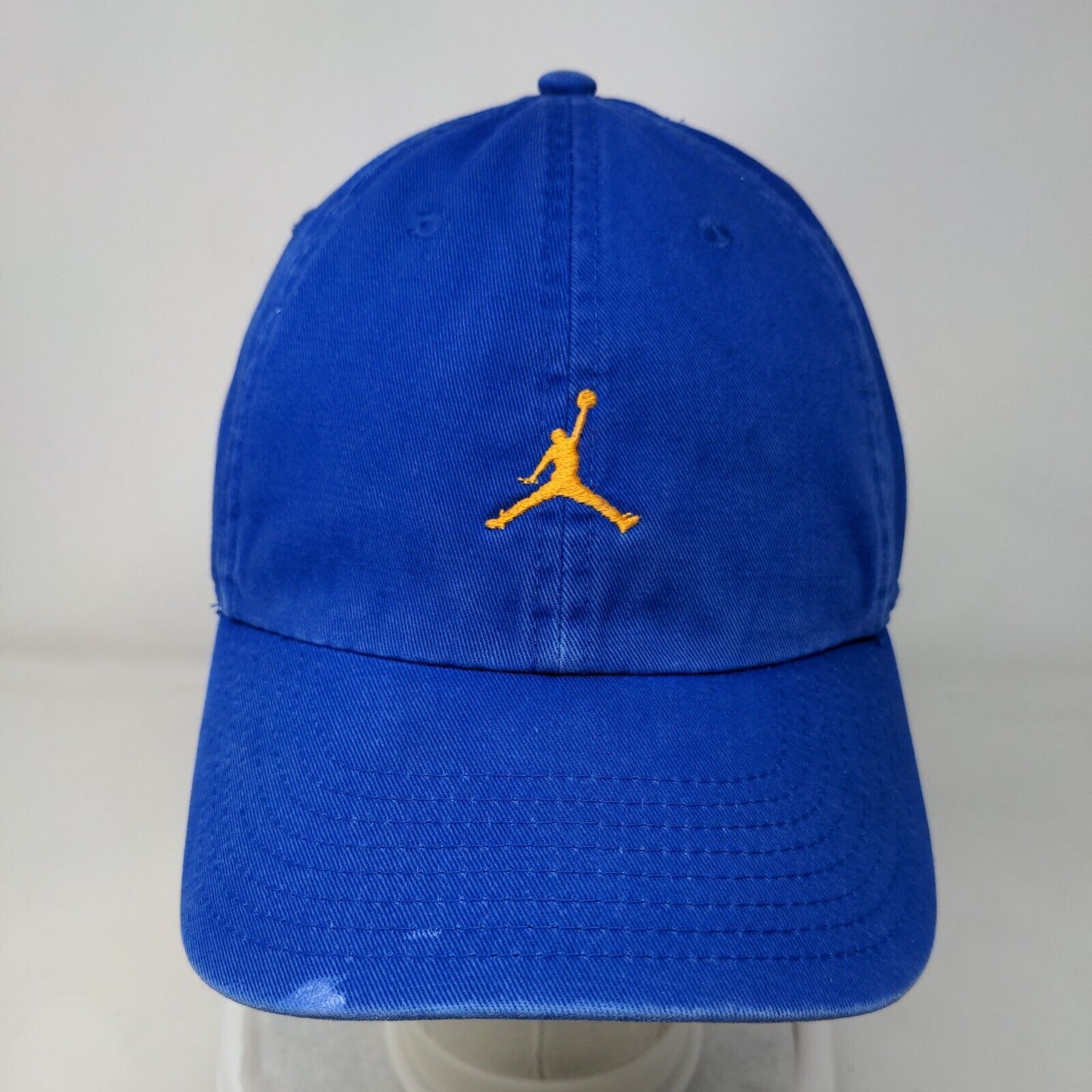 Air Jordan Jumpman Slideback Hat Blue OSFM Adjustable Embroidered Logo Cotton