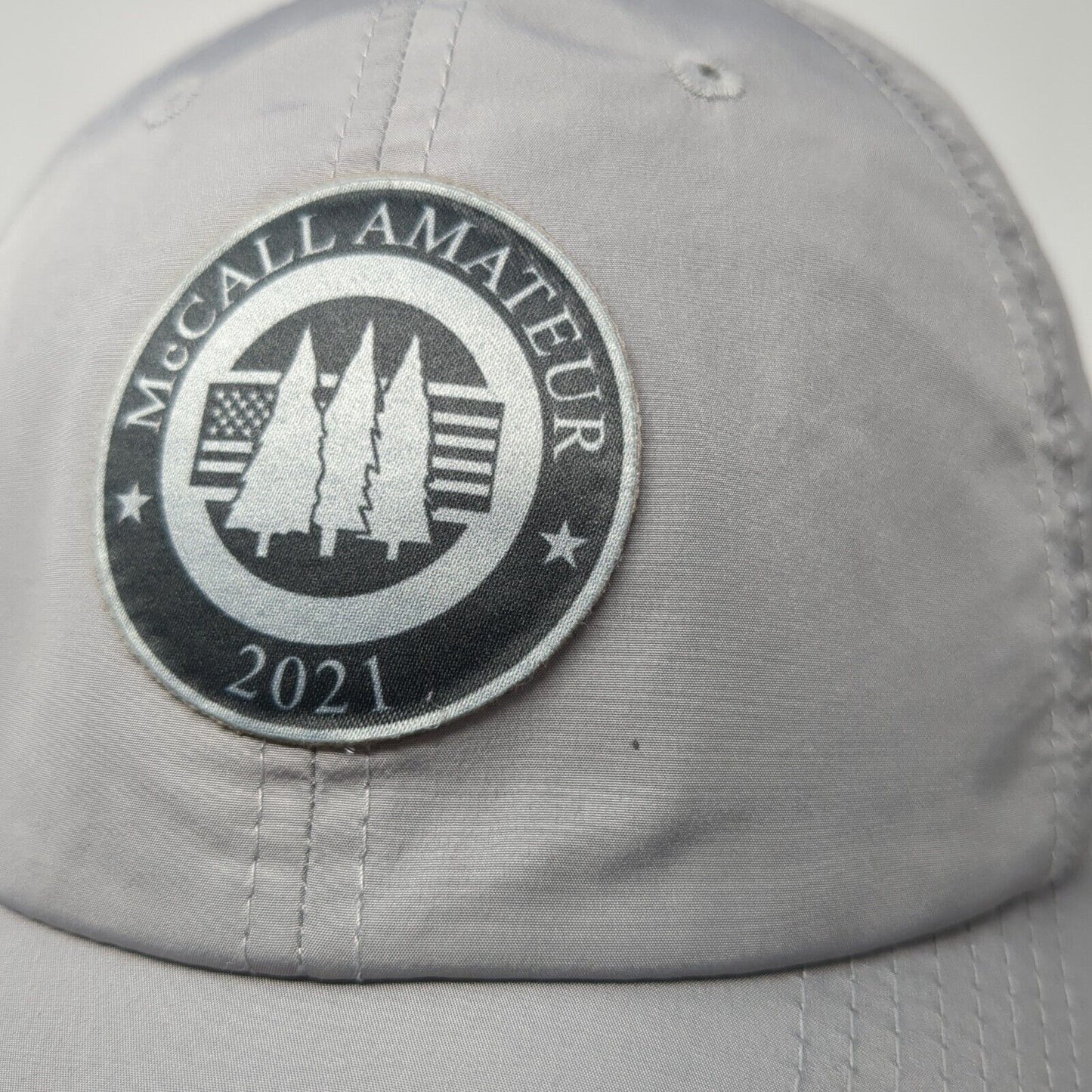 McCall Amateur 2021 Immersion Strapback Hat Gray One Size Adjustable Level Wear