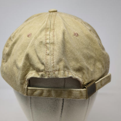 CJ Hats Baseball Cap Beige One Size Flying Bird Cotton Slideback Adjustable Hat