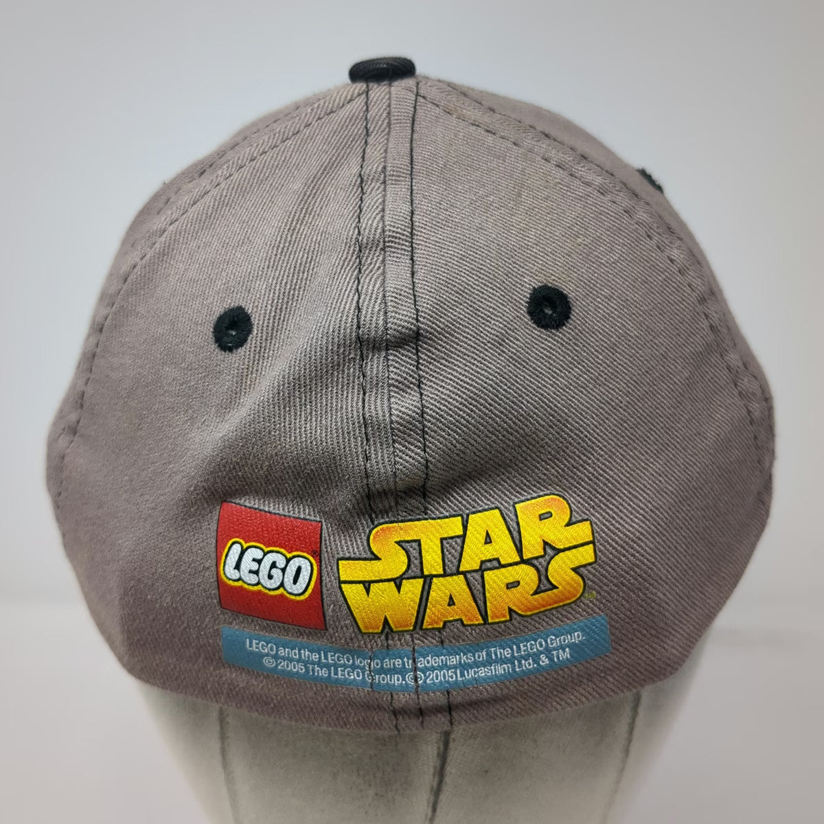 Lego Star Wars Darth Vader Gray Baseball Cap One Size Stretch Fit Movie Hat