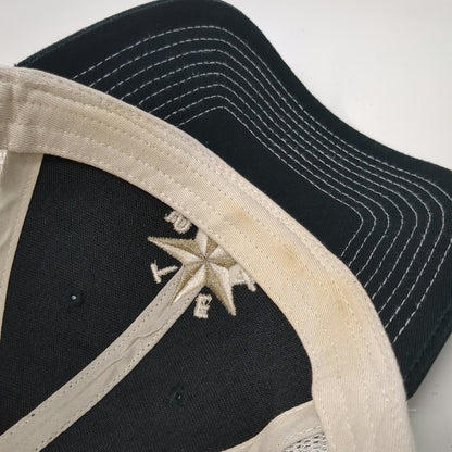 Buc-ee's Trucker Hat Black One Size Texas Star Embroidered Mesh Snapback Cap