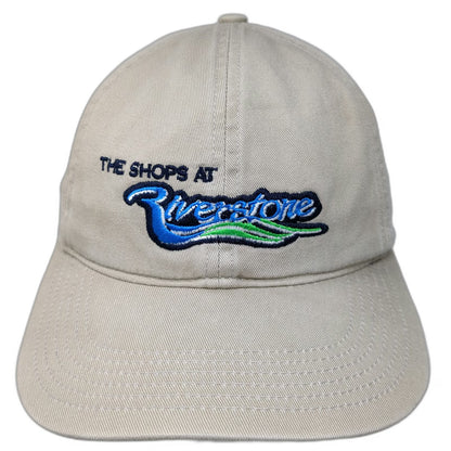 Richardson Baseball Cap Beige One Size Shops at Riverstone Slideback Logo Hat