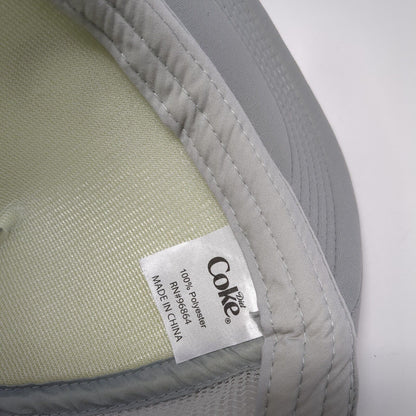Diet Coke Snapback Mesh Back Trucker Hat Gray One Size Adjustable