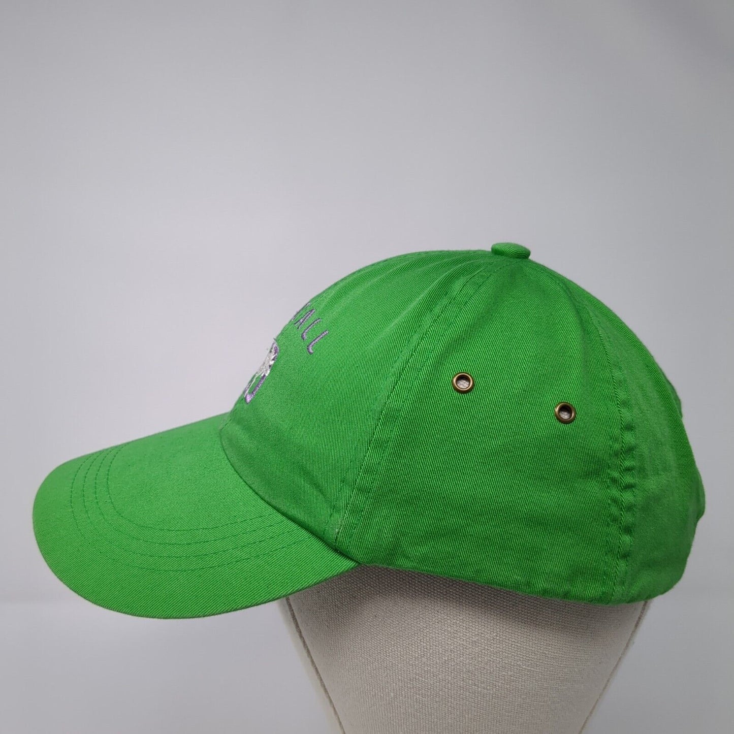 McCall Idaho Slideback Hat Green One Size Adjustable Embroidered Outdoor