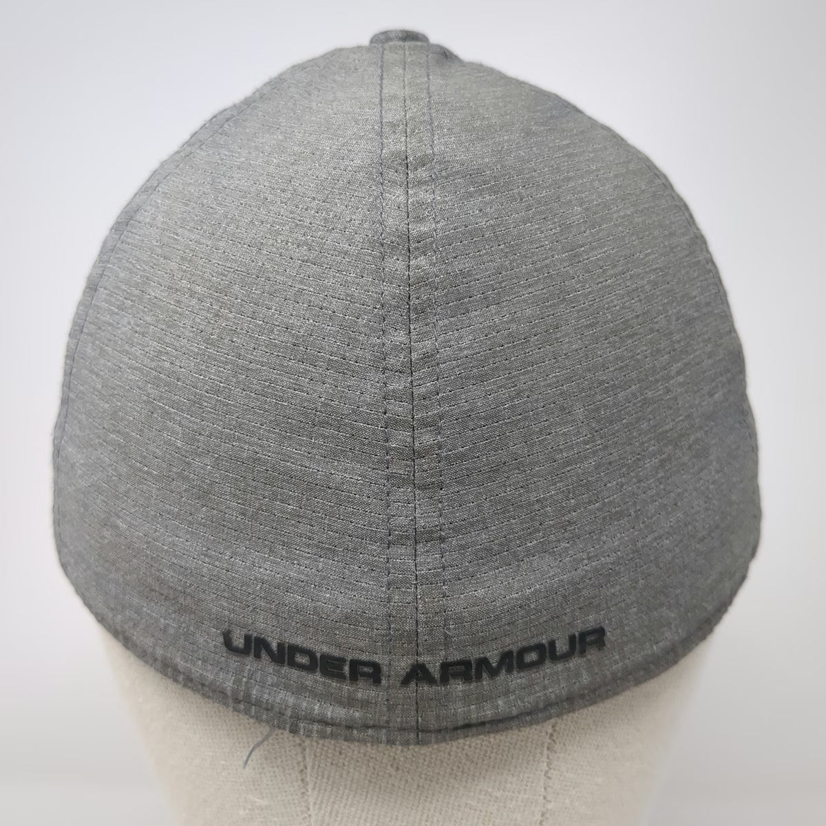Under Armour Baseball Cap Gray L CoolSwitch Breathable Fitted Curved Brim Hat