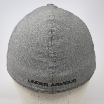 Under Armour Baseball Cap Gray L CoolSwitch Breathable Fitted Curved Brim Hat