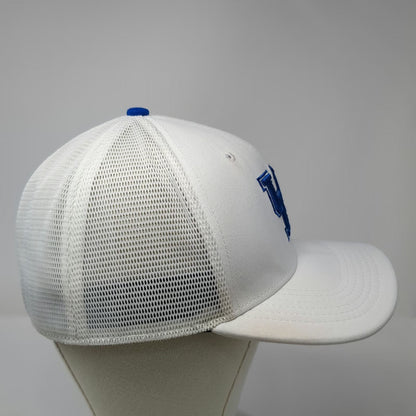 Nike Kentucky Wildcats NCAA Hat Cap White L Blue Mesh Back Dri-Fit Classic99