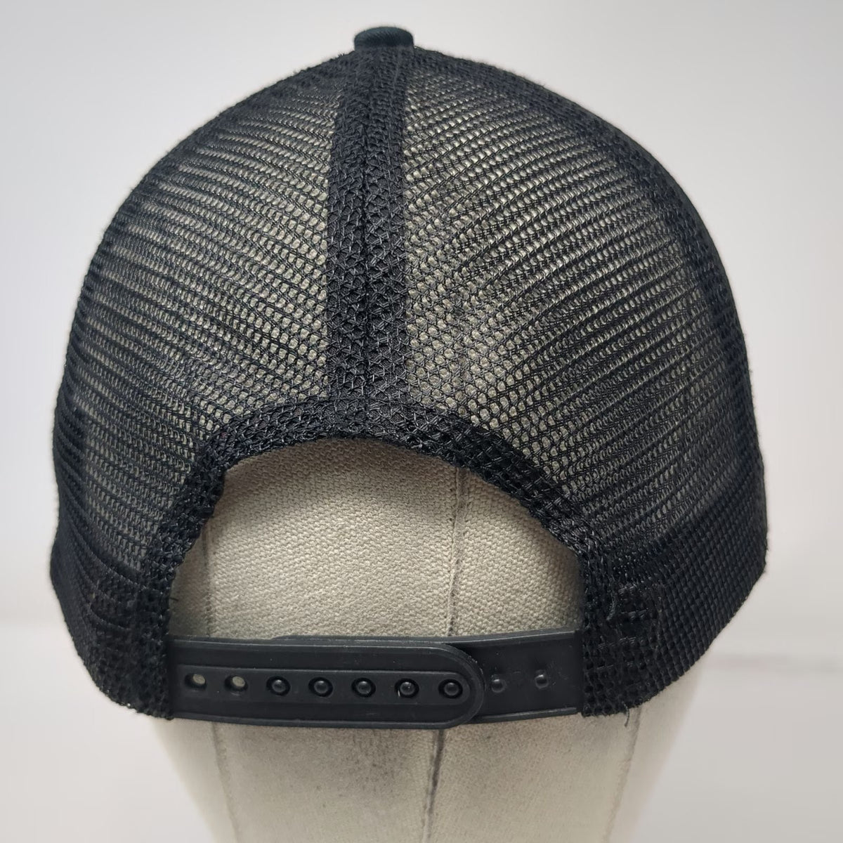 John Deere Trucker Hat Black One Size Washington Tractor Mesh Snapback Farming