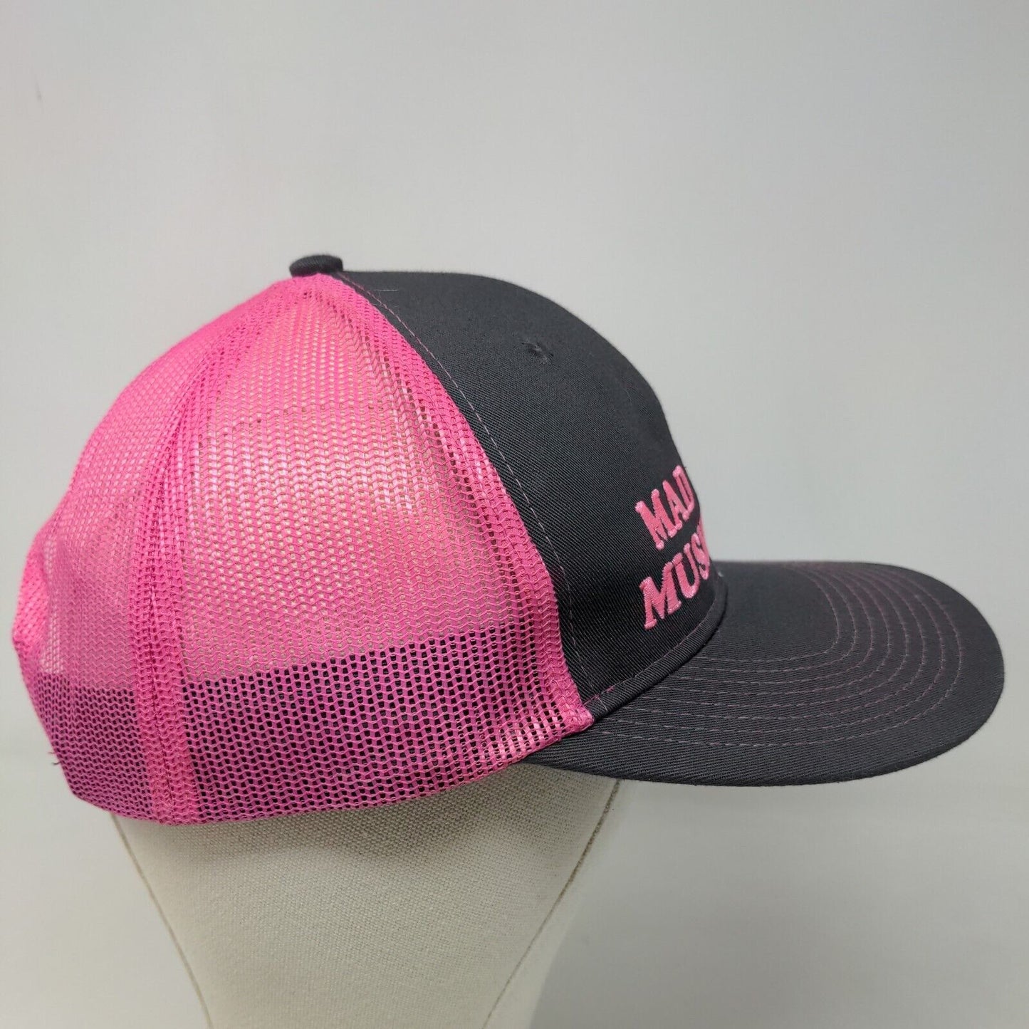 Port Authority Women's Snapback Mesh Back Hat Multicolor Mad Mushroom Logo