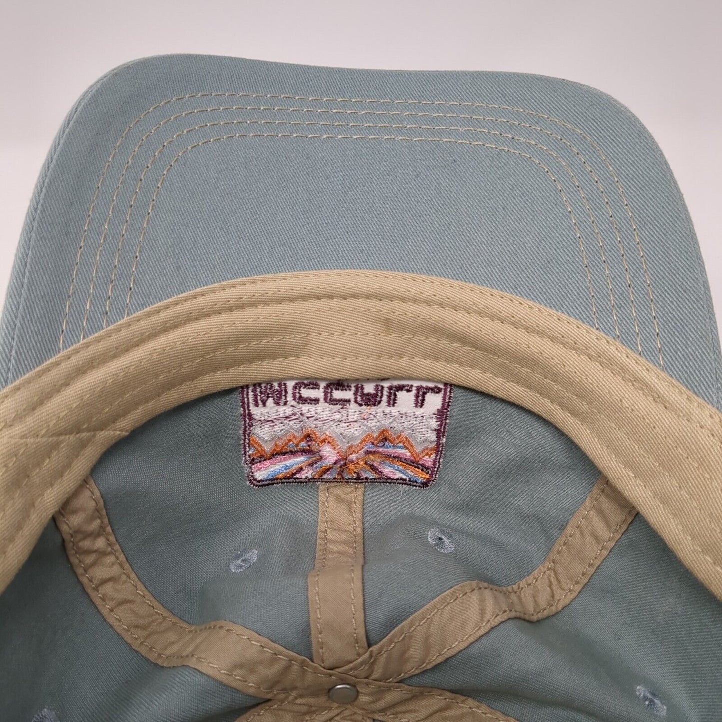 McCall Idaho Snapback Hat Blue One Size Adjustable Embroidered Lone Rock
