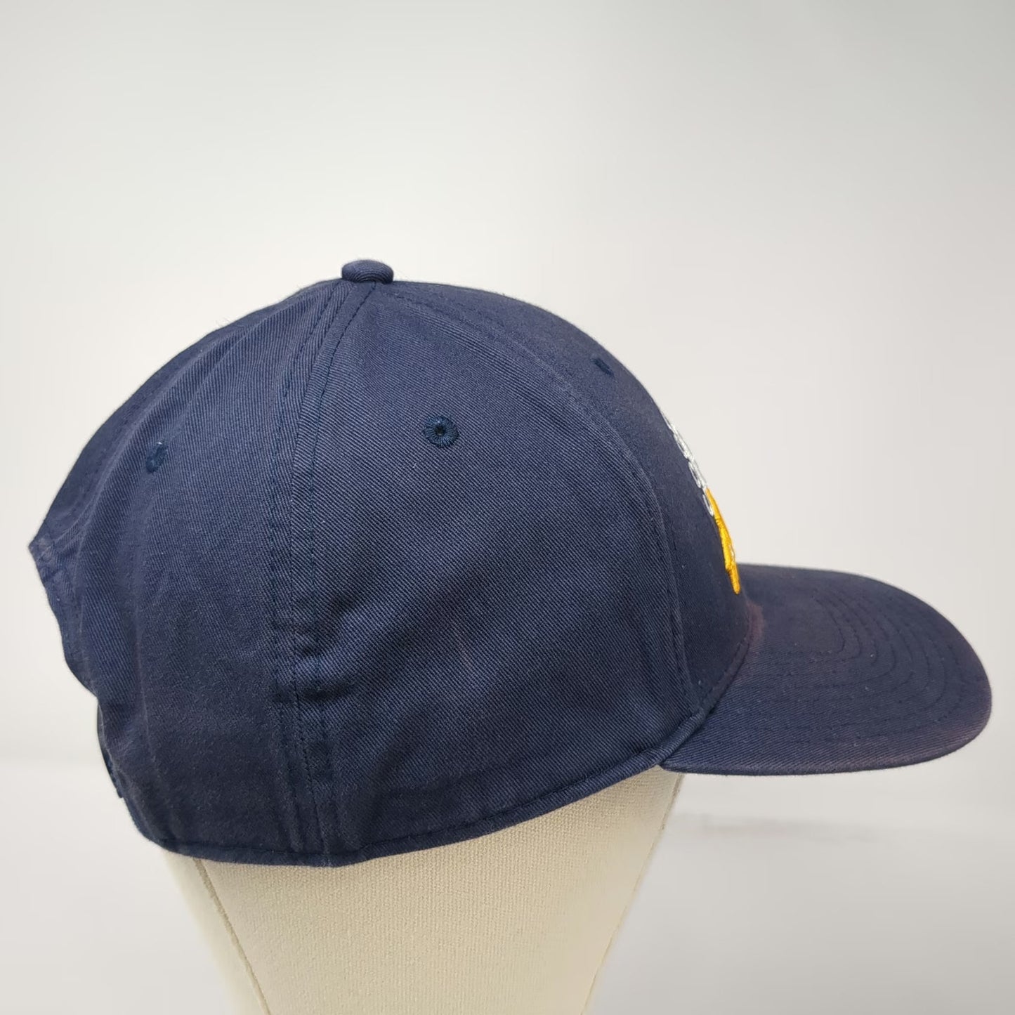 Dome Snapback Hat Blue One Size Cooperstown All Star Village Baseball Logo Cap
