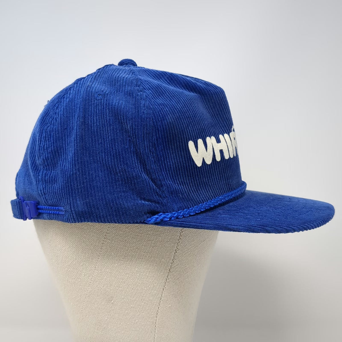 AmaPro 5 Panel Blue One Size WhirlJet Industrial Corduroy Rope Brim Hat