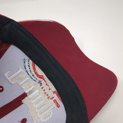President Trump 2020 Keep America Great! Strapback Hat Red One Size Flag