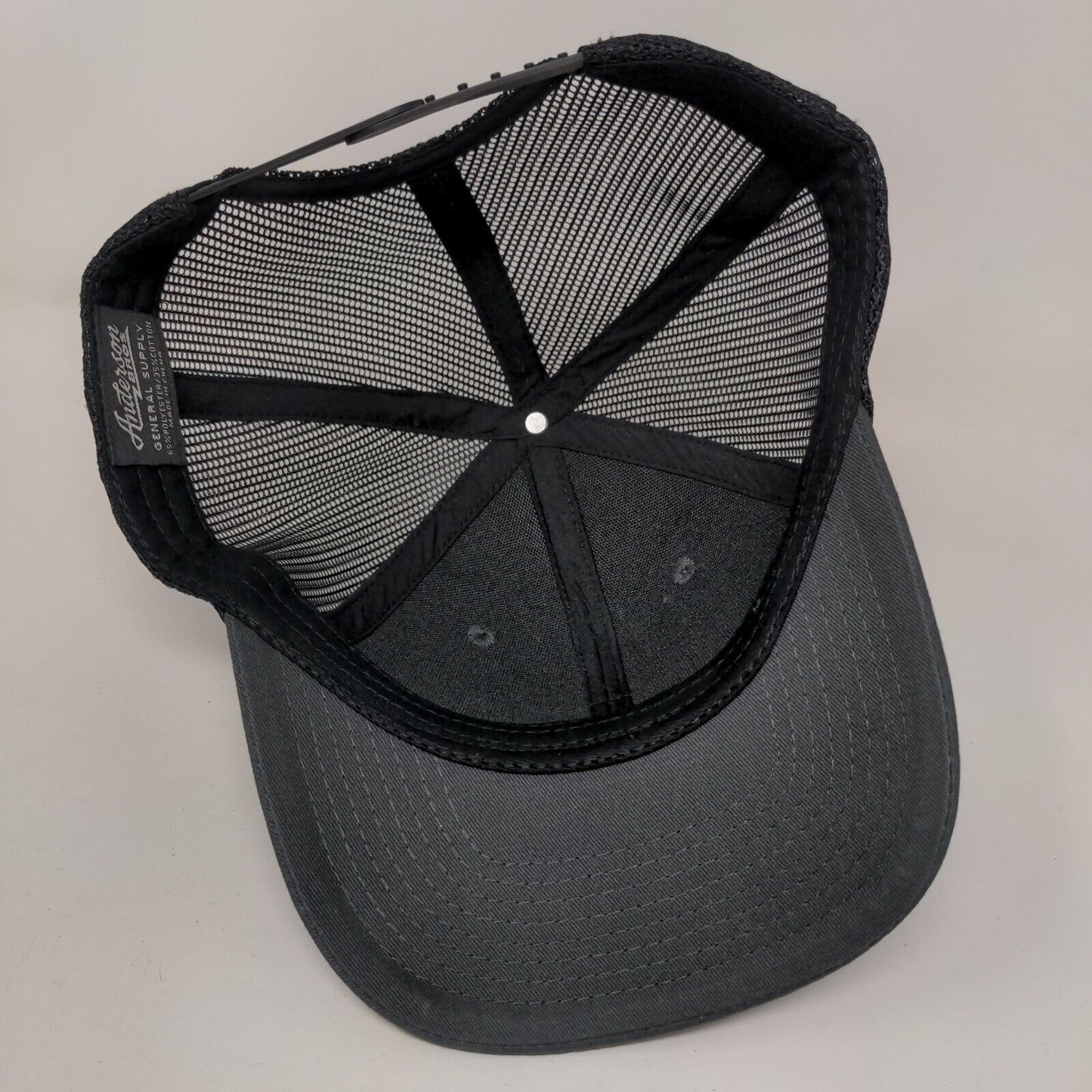Koi Fish Snapback Mesh Back Trucker Hat Gray One Size Anderson Bros