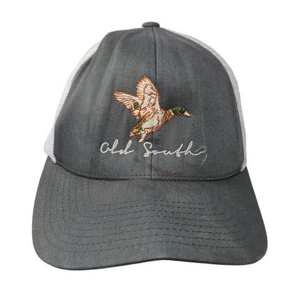 Old South Snapback Mesh Back Trucker Hat Gray One Size Pacific Headwear