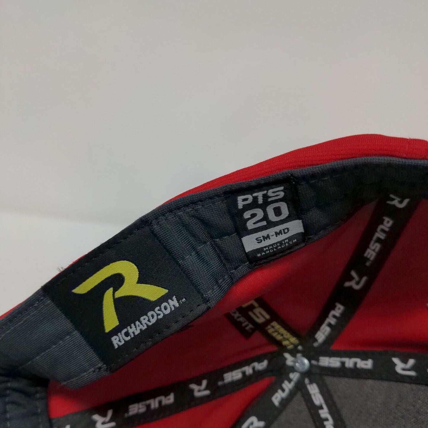 CO Star Fitted Hat Red Small-Medium Embroidered Flexfit Richardson