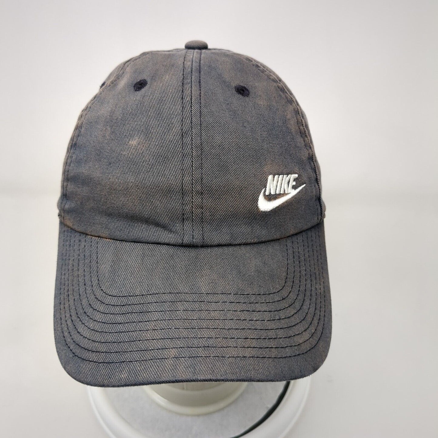 Nike Slideback Hat Blue OSFM Adjustable Embroidered Swoosh Heritage86 Cotton