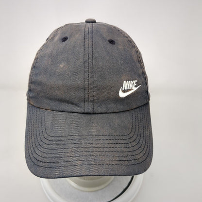 Nike Slideback Hat Blue OSFM Adjustable Embroidered Swoosh Heritage86 Cotton