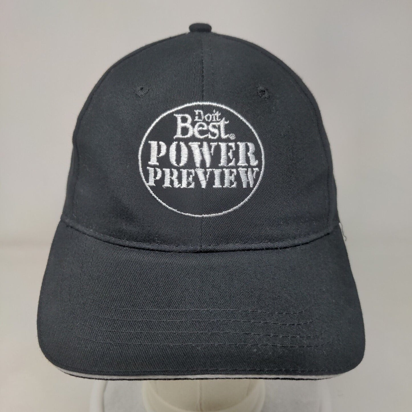 Do it Best Power Preview Strapback Hat Black One Size Embroidered Cap America