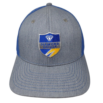 Diamond Driver Snapback Trucker Hat Multicolor OSFA Adjustable Mesh Back Swift
