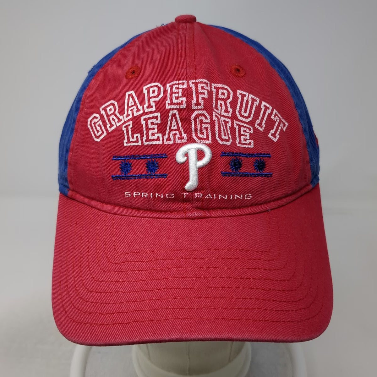 Philadelphia Phillies MLB New Era Baseball Cap Hat Red Blue One Size Training