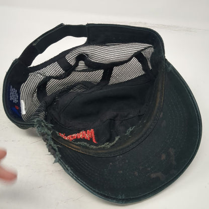 H3 Sportgear Army Cap Black One Size Maverik Mesh Back Gas Station Strapback Hat