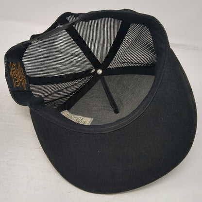 Yupoong Trucker Hat Black Camo One Size JH Kelly 100 Years 1923-2023 Mesh