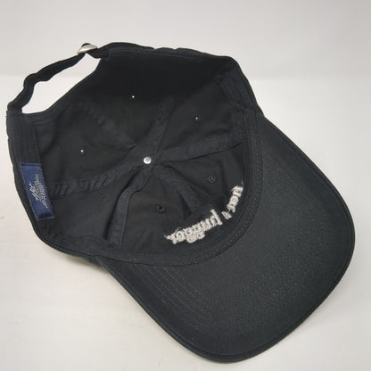 Not A Hugger Slideback Hat Black One Size Adjustable Embroidered Hit
