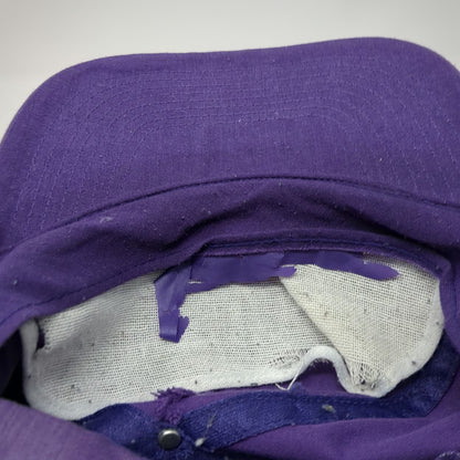 Willow Bay Marina and Cafe Purple 5 Panel One Size Snapback Hat American Falls
