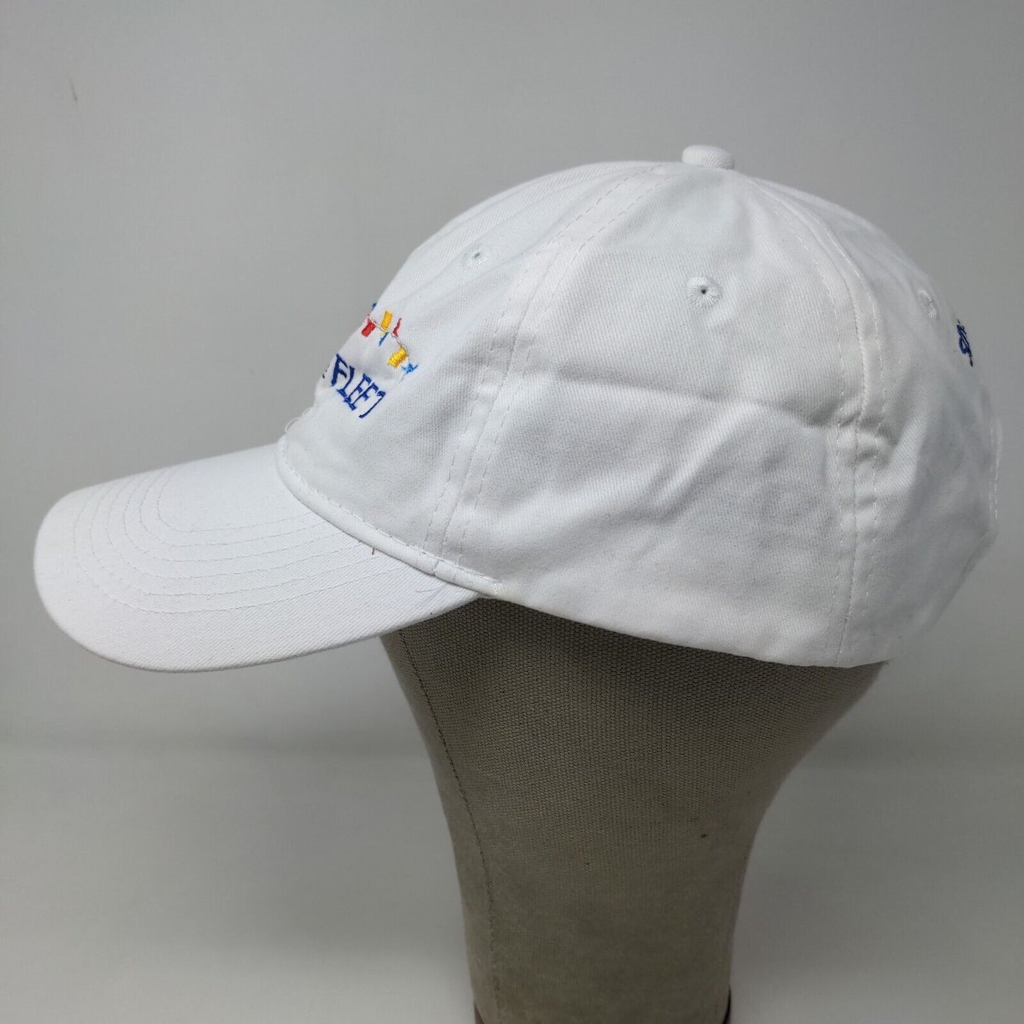 Port & Company Men's Slideback Hat White Blessing of the Feet 2022 Logo