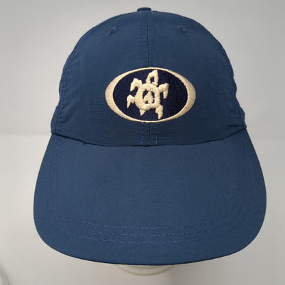 Unbranded Trapper Hat Blue One Size Adjustable Drawstring Ear Flaps 6 Panel