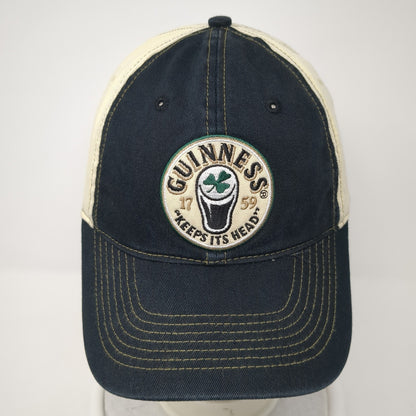 Guinness Keeps Its Head Strapback Hat Multi One Size 6 Panel Colorblock