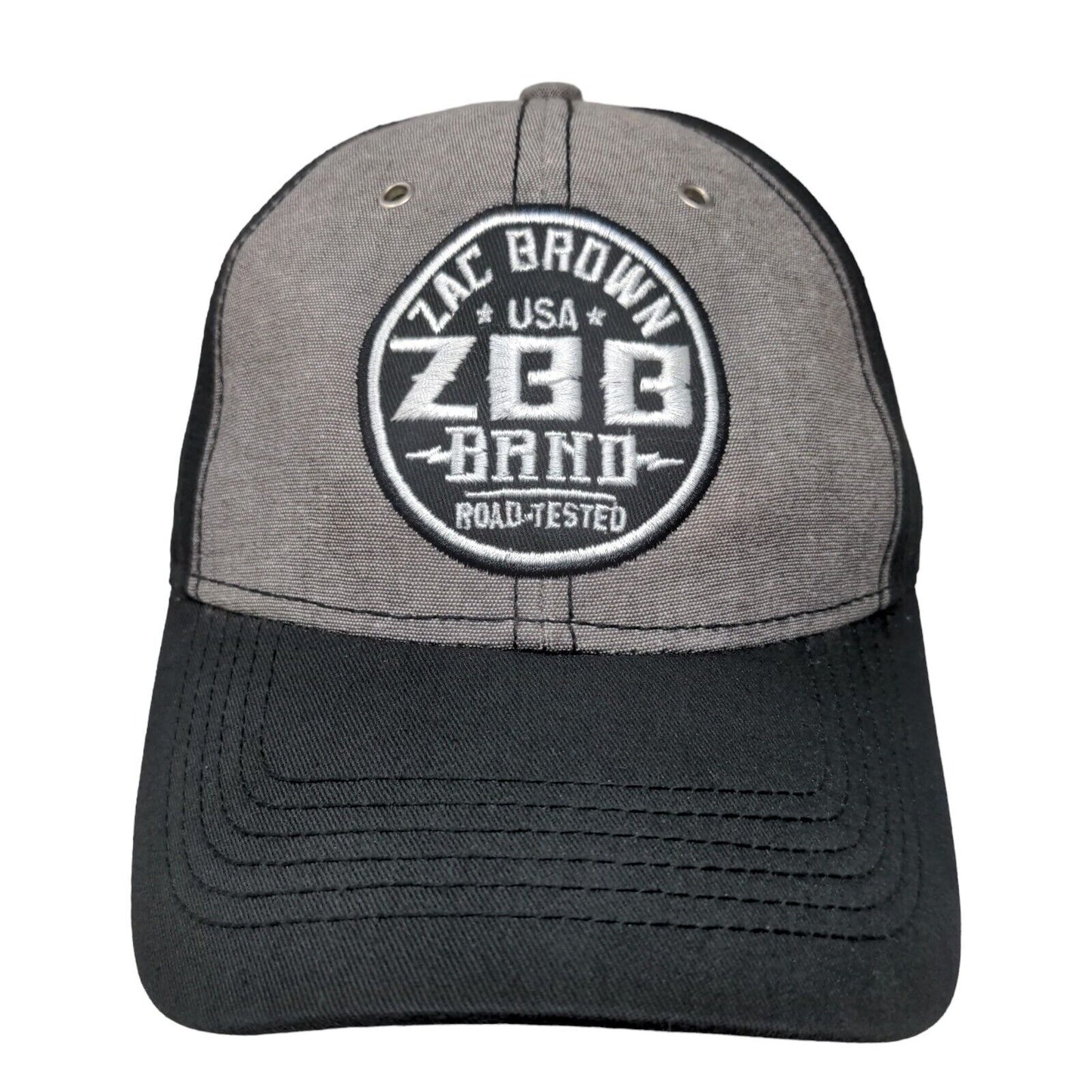 Zac Brown Band ZBB Strapback Hat Multi One Size Colorblock 6 Panel