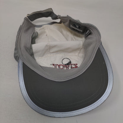 ZIVOT Golf Strapback Hat White OS Adjustable Embroidered Richardson Adventure