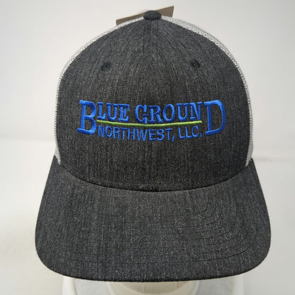 The Game Trucker Hat Gray One Size Blue Ground Northwest LLC Mesh Snapback Brim