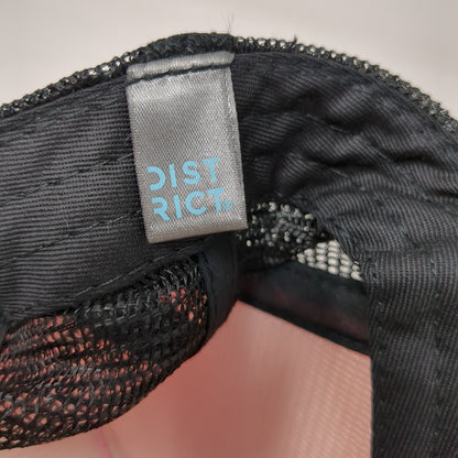 District Snapback Trucker Hat Multicolor OSFA Mesh Back Embroidered