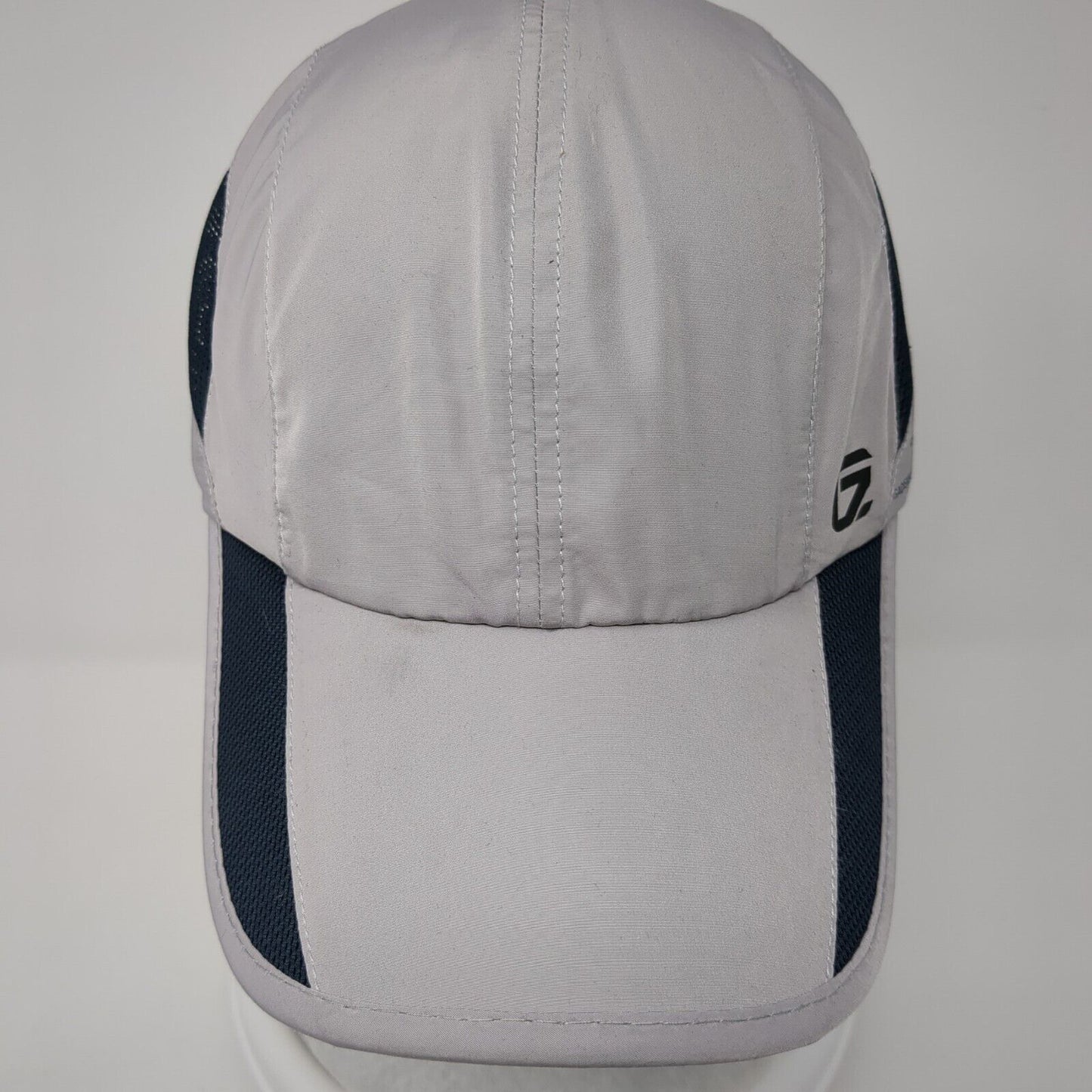 GADIEMKENSD Strapback Hat Gray One Size Adjustable Mesh Trim Outdoor
