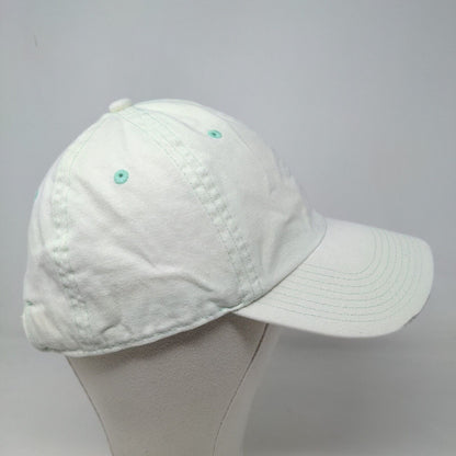 Nike S1ze Heritage86 Men's Slideback Hat White Green OSFM Embroidered Logo