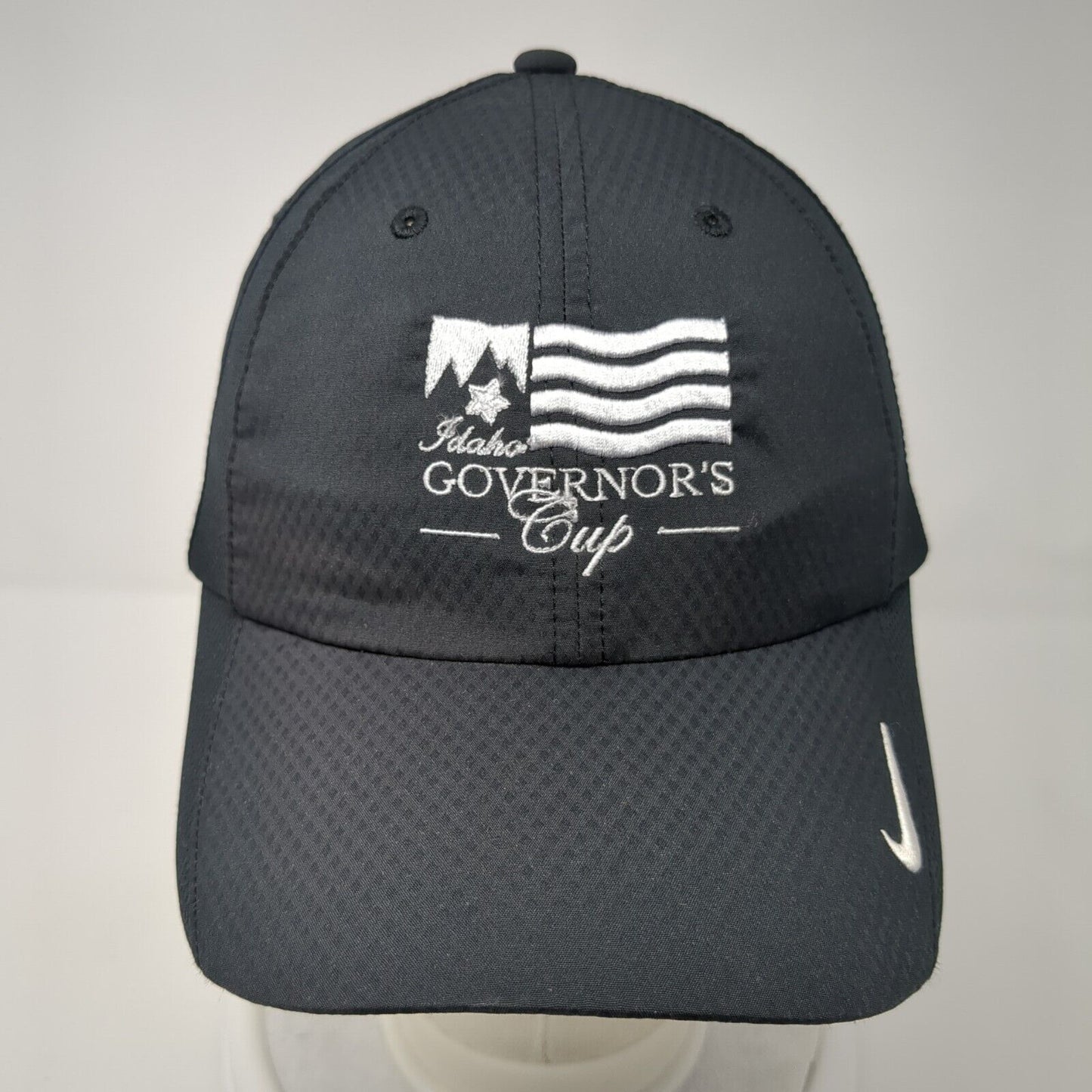 Idaho Governor's Cup Strapback Hat Black One Size Nike Golf Adjustable