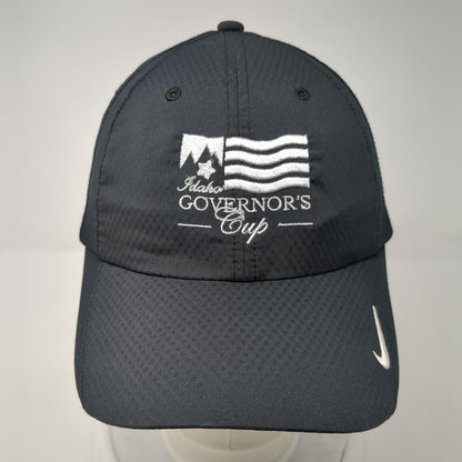 Idaho Governor's Cup Strapback Hat Black One Size Nike Golf Adjustable
