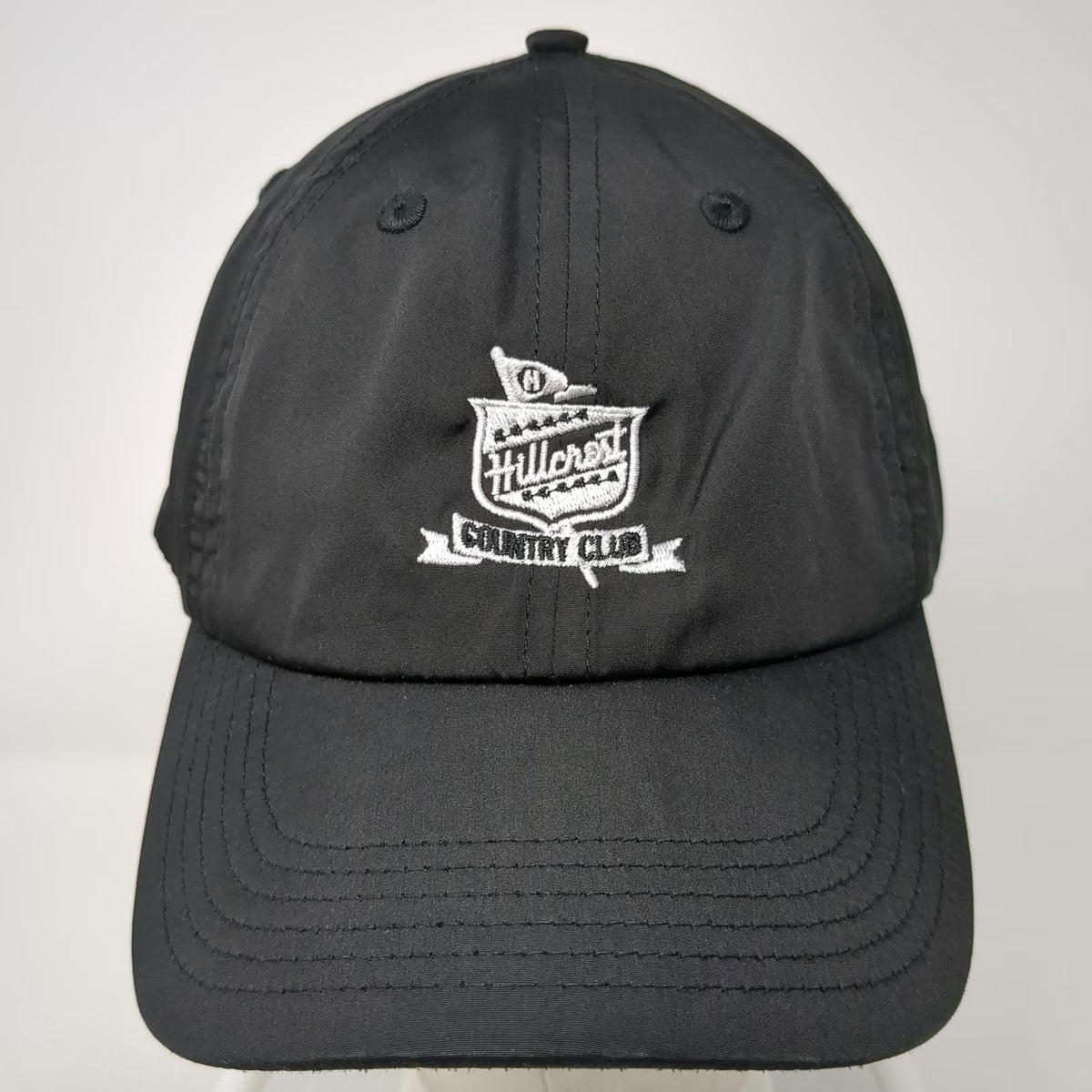Baseball Cap Black One Size Hillcrest Country Club Albertsons Boise Open PGA Hat