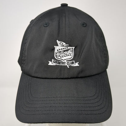Baseball Cap Black One Size Hillcrest Country Club Albertsons Boise Open PGA Hat