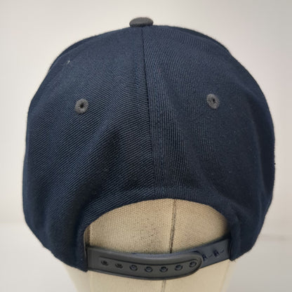 BYU Cougars NCAA Zephyr Blue Snapback One Size Utah Arch Underbrim Flat Bill Hat